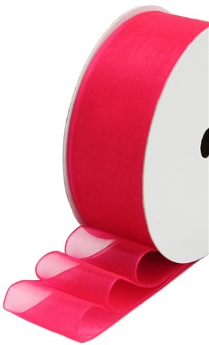Ribbon - Organza (Hot Pink)
