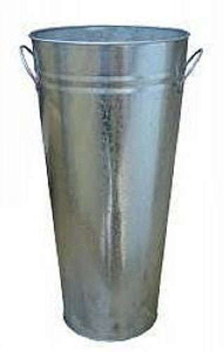 Tin Vase with handle (Zinc Silver)