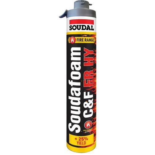 Soudal Pro Fire Rated Expanding Foam Click And Fix 750ml Light Red - Gorilla