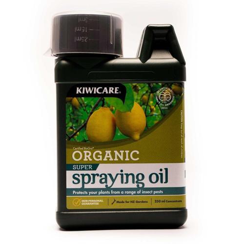 Organic Super Spraying Oil Concentrate 250ml Clear - Kiwicare