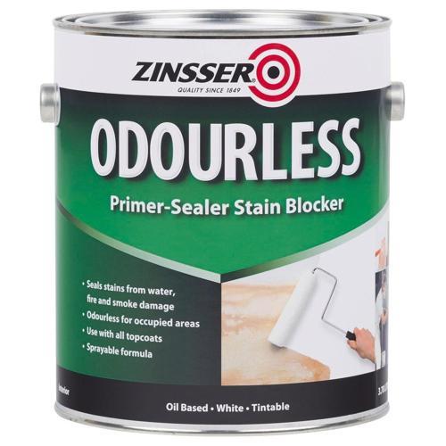 Odourless Primer 3.78L White - Zinsser