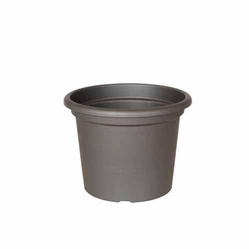 Euro3Plast Geo Pot 40cm Charcoal