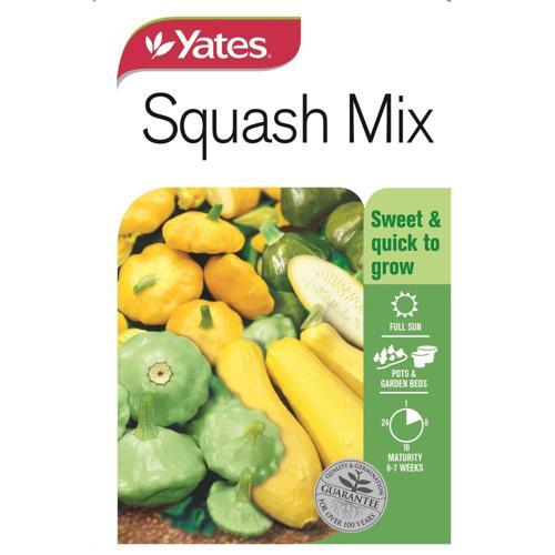 Squash Mix Seeds - Yates
