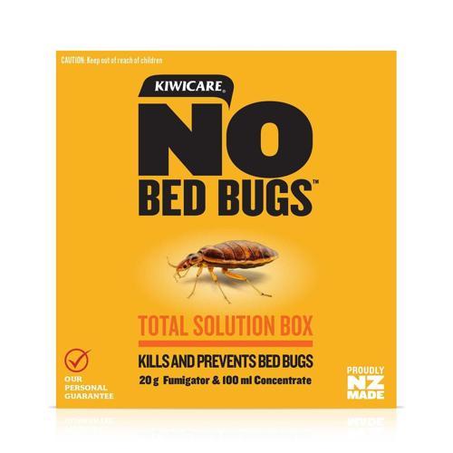 NO Bed Bugs Bed Bugs Killer Solution Box 20g Fumigator, 100ml - Kiwicare