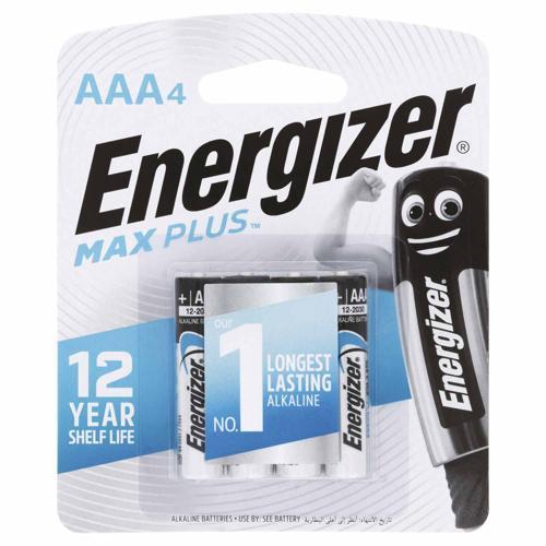 Energizer Max Plus Advanced Battery AAA, 4 Pack