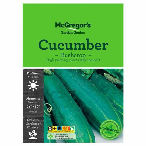 Bushcrop Cucumber Seeds - McGregor's