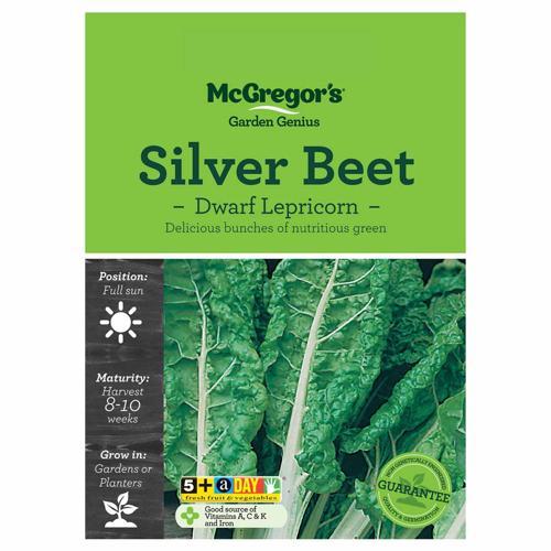 Dwarf Lepricorn Silver Beet Seeds - McGregor's