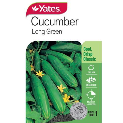 Cucumber 'Long Green' Seeds - Yates