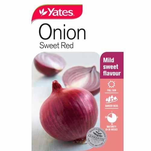 Onion 'Sweet Red' Seeds - Yates