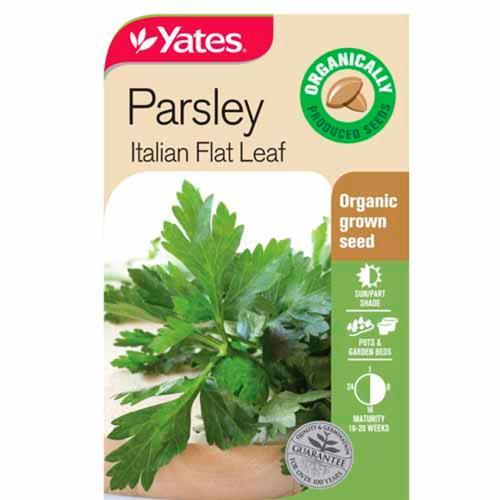 Organic Parsley Italian Flat Leaf Seed - Yates