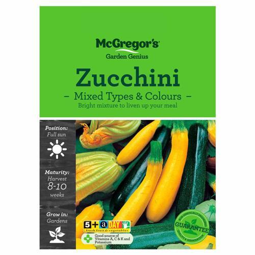 Mixed Zucchini Seeds - McGregor's