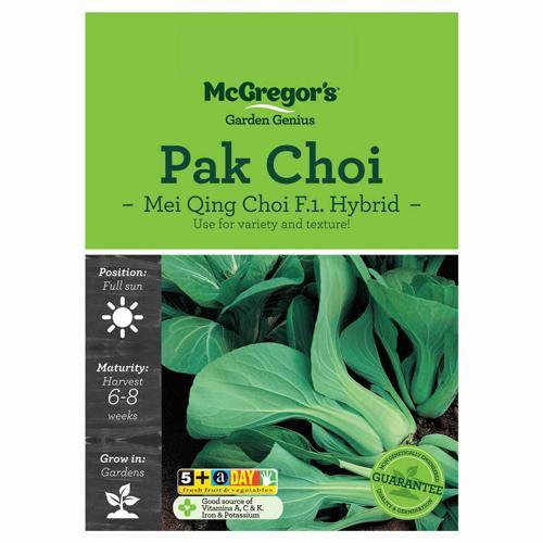 Mei Qing Choi Pak Choi Seeds - McGregor's