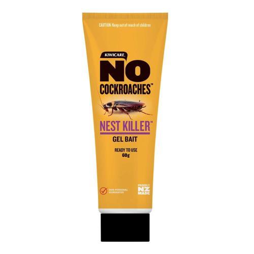 NO Cockroaches Cockroach Killer Gel Bait 60g Brown - Kiwicare