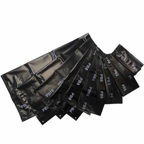 Planter Bag 4.5L Capacity L: 140mm x W: 140mm x H: 280mm Black - Rockdale