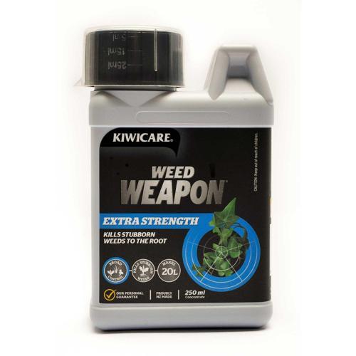 Weed Weapon Extra Strength Weedkiller Spray Concentrate 250ml Clear - Kiwicare
