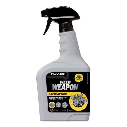 Weed Weapon Rapid Action Weedkiller Spray 1L White - Kiwicare
