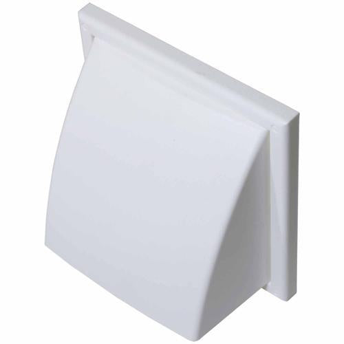 Cowl Outlet Vent 100mm White 100mm White - Weiss