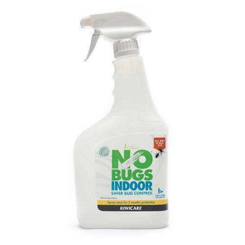 Kiwicare NO Bugs Super Insect Control Spray Indoor 750ml Clear