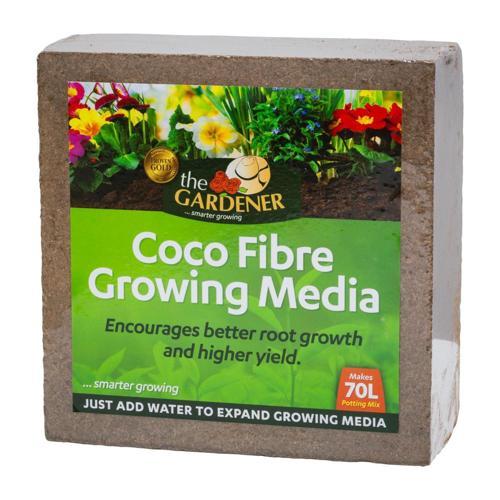 The Gardener Coco Fibre Block 5kg