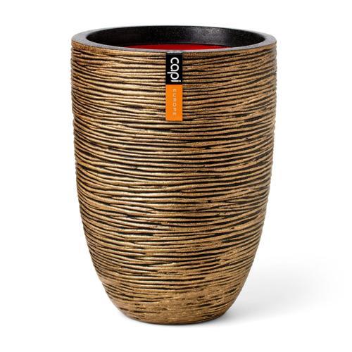 Capi Lightweight Rib Elegant Pot Gold S