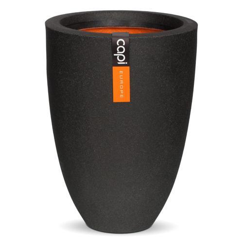 Capi Lightweight Elegant Smooth Pot Black S