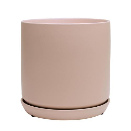 Bloom Indoor Adelle Pot And Saucer 12cm Blush
