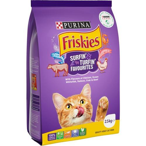 Purina Friskies Friskies Surf N Turf Wet Cat Food 2.5kg