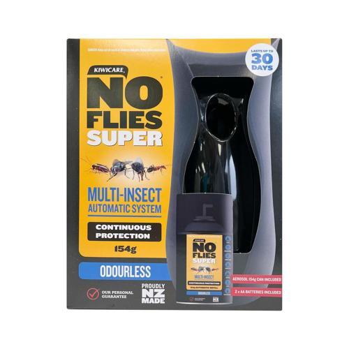 Kiwicare NO Flies Super Multi-Insect Automatic Dispenser System