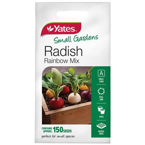 Yates Seeds Radish Rainbow Mix