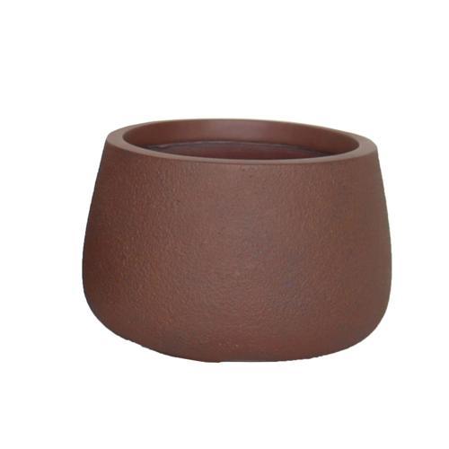 Gardeners Edge Renee Clayfibre Pot Small Rust
