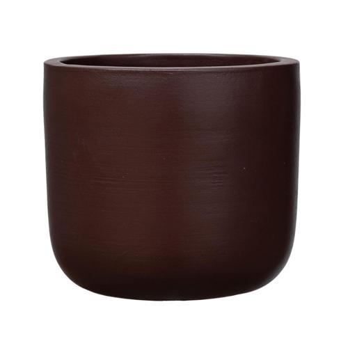 Gardeners Edge Indoor Cleo Pot 18cm Cinnamon