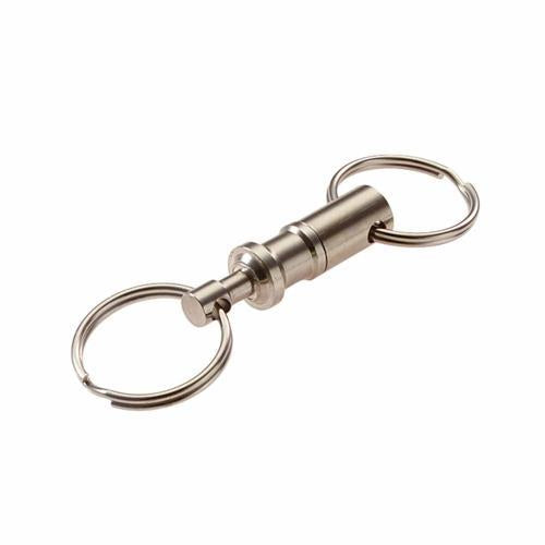 Quick Release Key Ring Silver - Luckyline