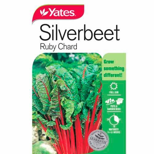 Silverbeet 'Ruby Chard' Seeds - Yates