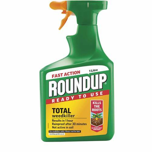 Fast Action Ready To Use Weedkiller 1L - Roundup