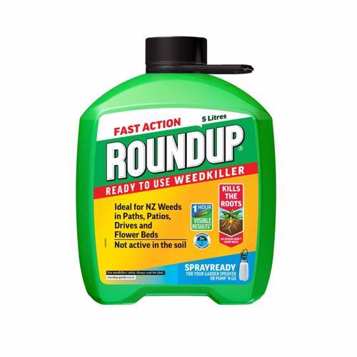 Fast Action Spray Ready Weedkiller 5L - Roundup