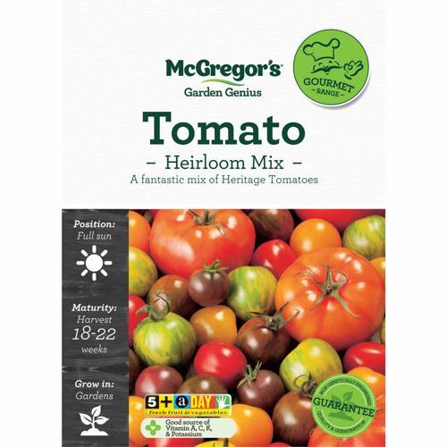 McGregor's Tomato Heirloom Mix Gourmet Seed