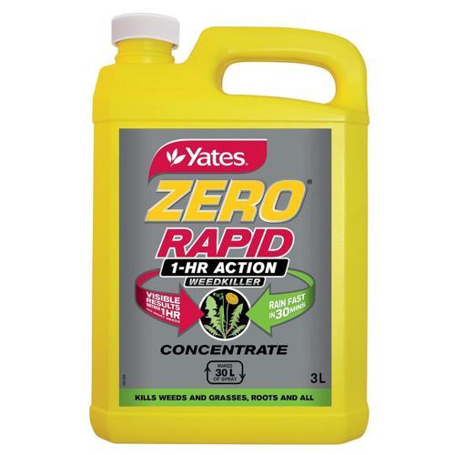 Zero Rapid Weedkiller Concentrate 3L - Yates