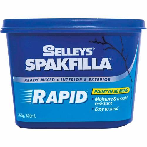 Spakfilla Rapid Ready Mixed Filler 260g White - Selleys