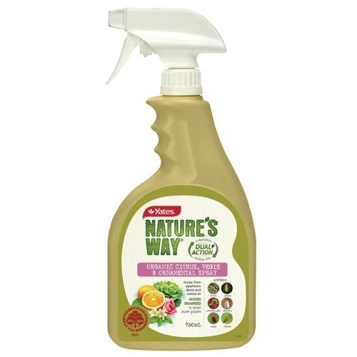 Nature's Way Citrus, Vegie & Ornamental Insect Spray 750ml - Yates