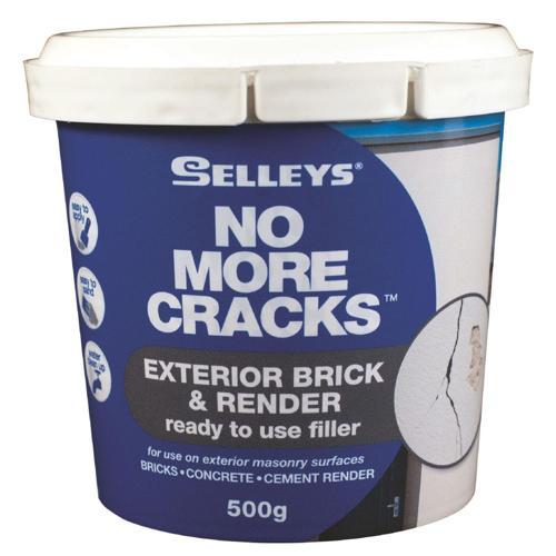 No More Cracks Exterior Brick & Render 500g Grey - Selleys