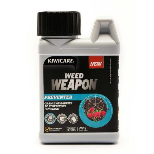 Weed Weapon Weed Preventer Granules 200g Brown - Kiwicare