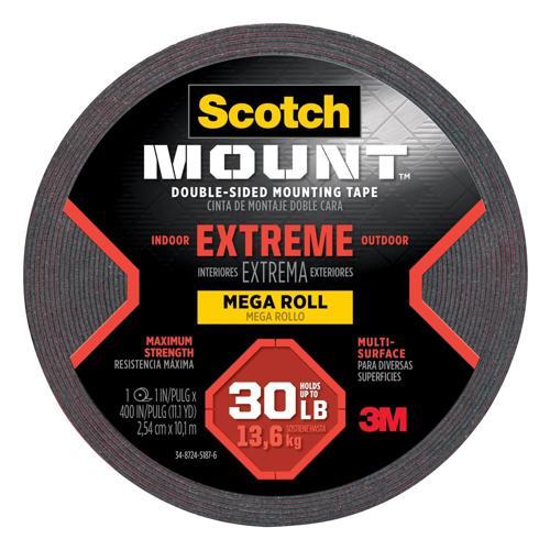 Scotch Extremely Strong Double Sided Mounting Tape 25mm x 10.1m