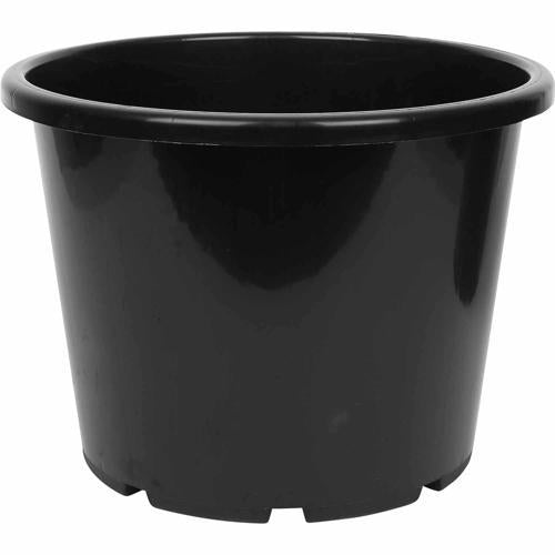 IP Plastics Round Pot 30L Black