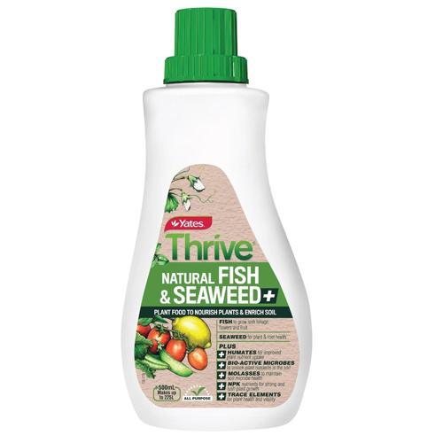 Yates Thrive Naturals Fertiliser Naturals Seaweed Concentrate 500ml