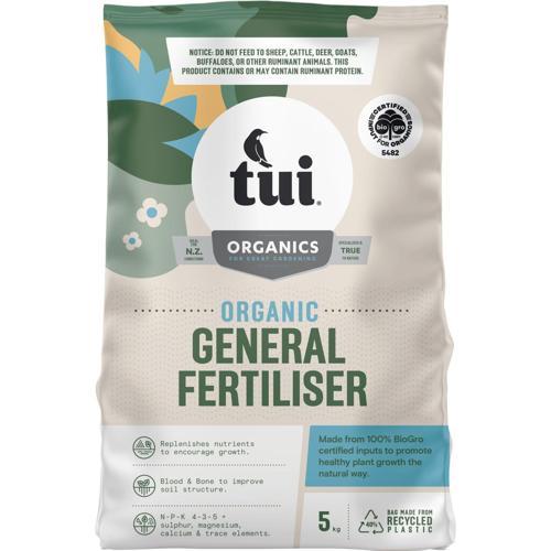 Organic General Fertiliser 5kg - Tui