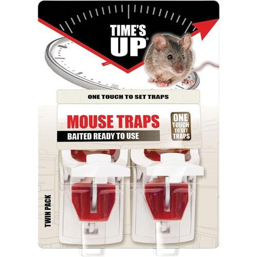 One Touch Mouse Trap 2 Pack - Times Up