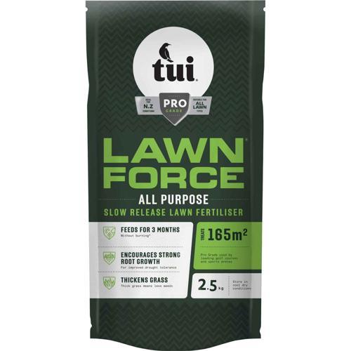 Lawn Force All Purpose Slow Release Lawn Fertiliser 2.5kg - Tui