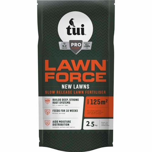 Lawn Force New Lawns Slow Release Lawn Fertiliser 2.5kg - Tui