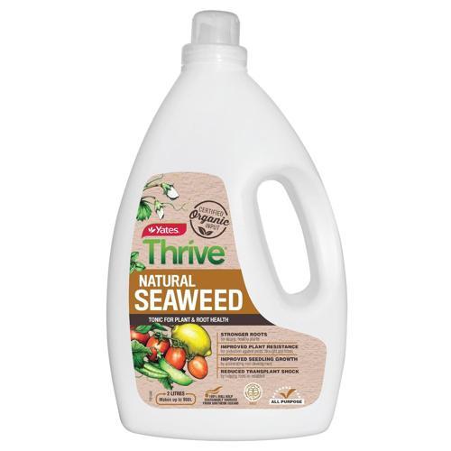 Yates Thrive Naturals Natural Organic Seaweed Plant Tonic 2L