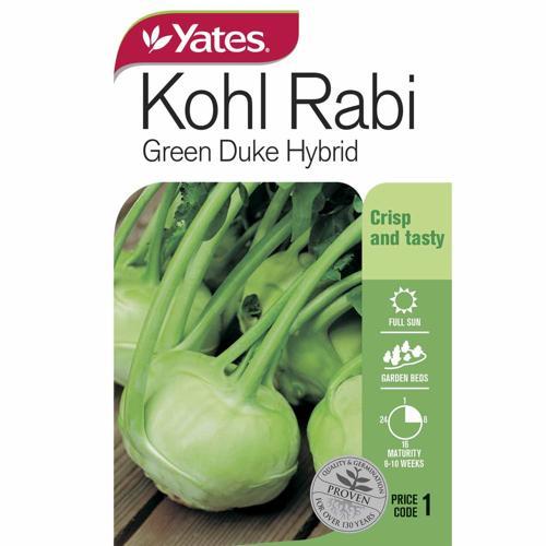 Kohl Rabi 'Green Duke' Seeds - Yates